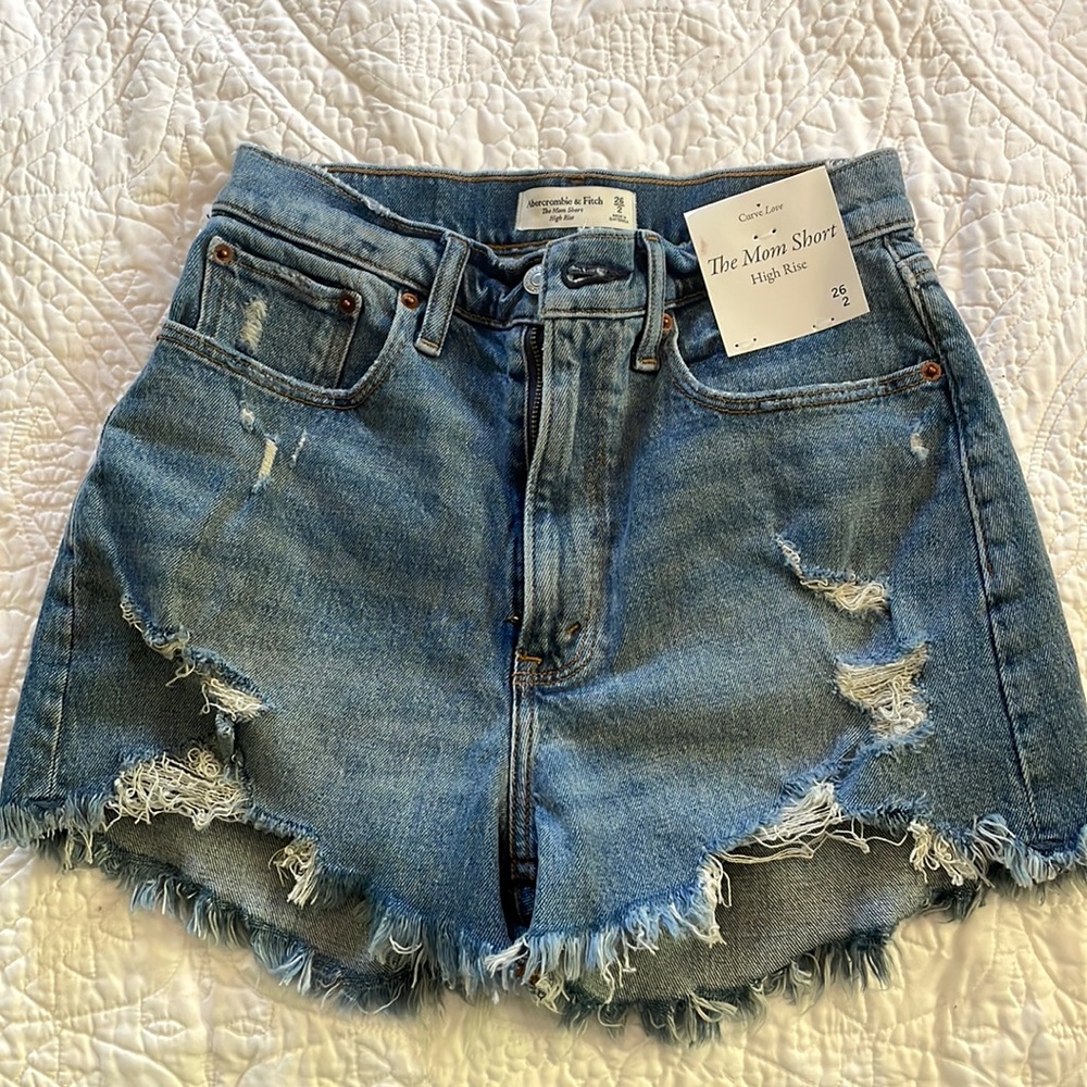 NWT Curve Love High Rise Mom Shorts